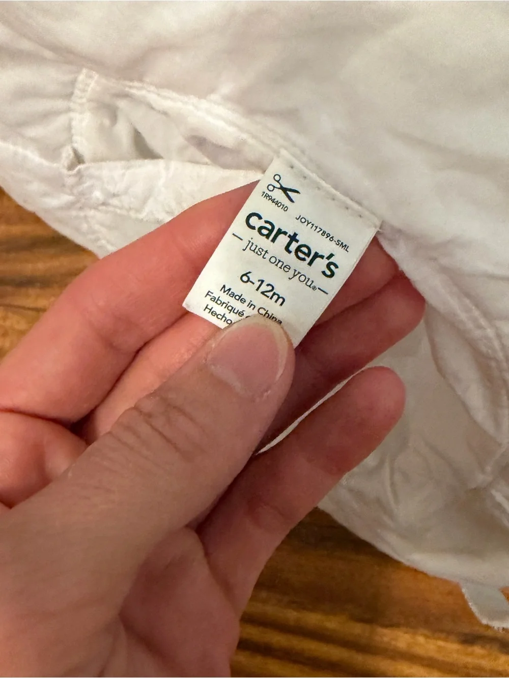 Carter's White Eyelet Bucket Sun Hat